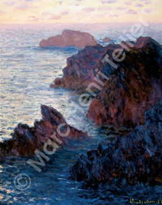 Claude Monet (1840-1926)<br><em>Rocks at Belle Ile, Port-Dormois</em><br>1886<br>Oil on canvas signed lower right<br>81,3 x 64,7 cm (Inv. 1985-282)<br> Cincinnati Art Museum, Fanny Bryce Lehmer Endowment and The Edwin and Virginia Irwin Memorial</div>
