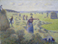 Camille Pissarro (1830-1903)<br><em>La r?olte des foins, Eragny</em><br>Huile sur toile sign? en bas ? droite<br>50 x 66 cm<br>? Christie?s Images Ltd. / Artothek</div>